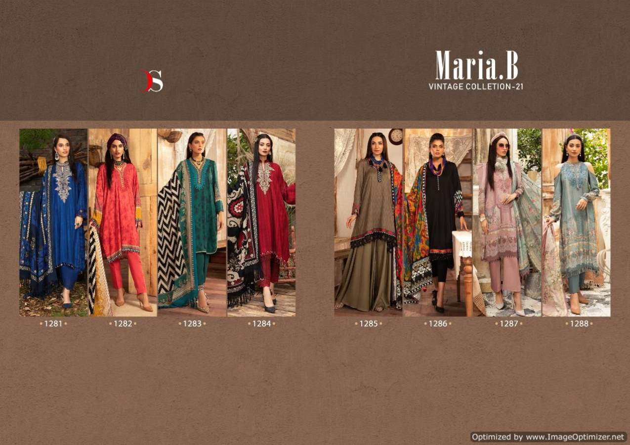 Deepsy Maria B Vintage Collection 21 Heavy Festive Wear Designer Pakistani Salwar Kameez